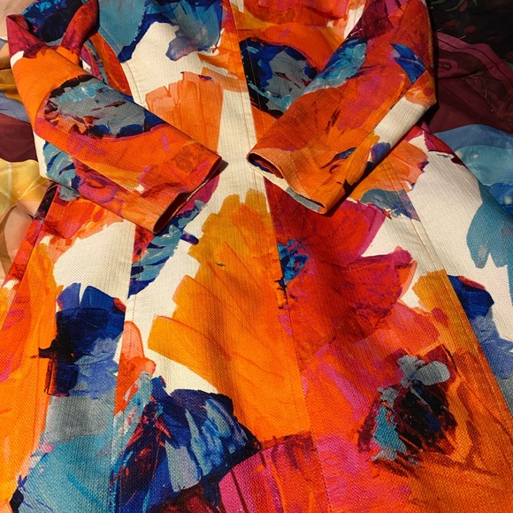 Multicolored light coat/jacket - Picture 10 of 11